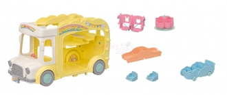 Sylvanian Families 5744 Duhový školkový autobus