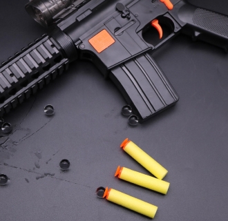 SAMOPAL M16 NA GELOVÉ KULIČKY/SOFT. NÁBOJE