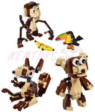 LEGO CREATOR 31019 Zvířátka z džungle
