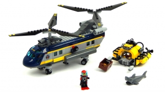 LEGO City 60093 Vrtulník pro hlubinný mořský výzkum