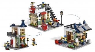 LEGO Creator 31036 Obchod s hračkami a potravinami