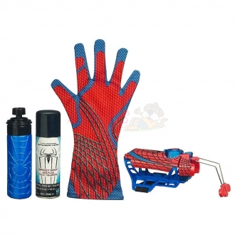 SPIDERMAN - PAVUČINOMETAČ NA PAVUČINU A VODU S RUKAVICÍ