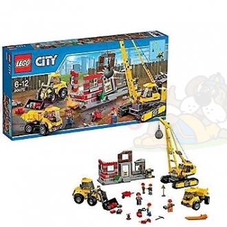 LEGO City 60076 Demoliční práce na staveništi