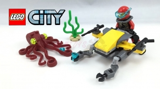 LEGO City 60090 Potápěčský hlubinný skútr
