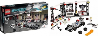 75911 LEGO SPEED CHAMPIONS - Zastávka v boxech pro McLaren Mercedes