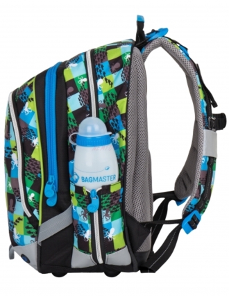 Školní batoh Bagmaster - ALFA 7 C BLUE/GREEN