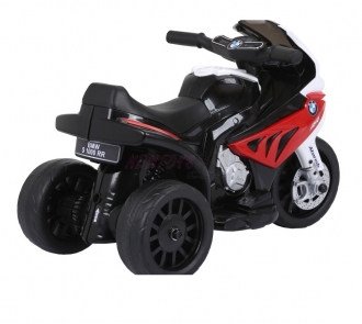 Motorka BMW S1000RR, 1*6V/4AH, 1 motor, měkčená kola