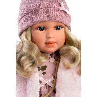 Llorens 54042 ANNA - realistická panenka s měkkým látkovým tělem - 40 cm