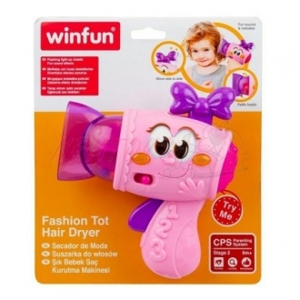 WINFUN Chrastítko fén pohyblivé části na baterie se světlem a zvukem