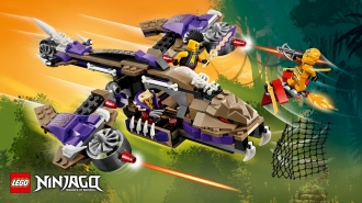 LEGO Ninjago 70746 Útok Condraiovy helikoptéry