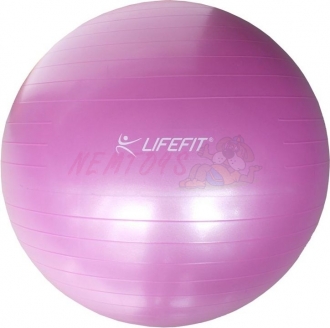 Gymnastický míč LIFEFIT ANTI-BURST 75 cm, růžový