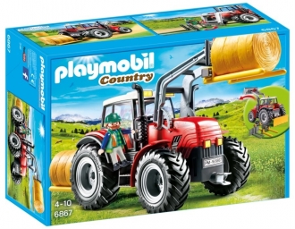 PLAYMOBIL® 6867 Velký traktor se sbě..