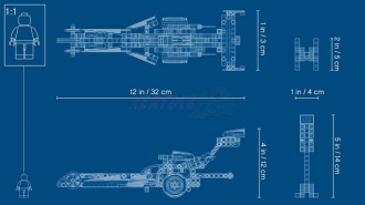 LEGO Technic 42103 Dragster