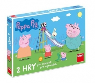 Peppa pig pojď si hrát a klouzačky