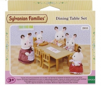 Sylvanian Families - Jídelní stůl se židlemi