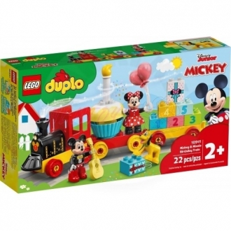 LEGO DUPLO Disney 10941 Narozeninový vláček Mickeyho a Minnie