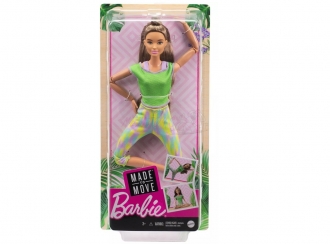 MATELL Barbie v pohybu zelená