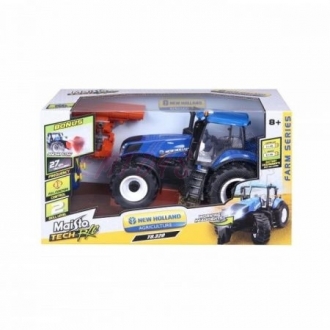 R/C  Traktor New Holand T8.320  se sněžným pluhem-dálkové ovládání