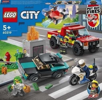 60319 Lego City – Hasiči a policejní naháněčka