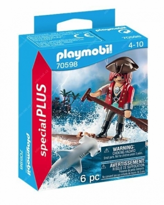 Playmobil® Special Plus 70598 Pirát s vorem a žralokem kladivounem