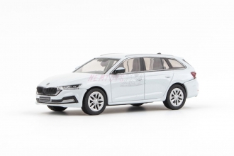 Škoda Octavia IV Combi (2020) 1:43 - Bílá Moon Metalíza