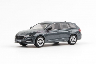 Škoda Octavia IV Combi (2020) 1:43 - Šedá Quartz Metalíza