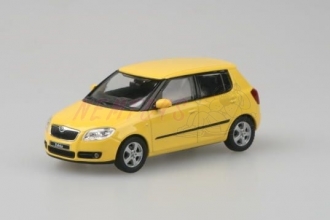 Škoda Fabia II (2006) 1:43 - Žlutá Sprint