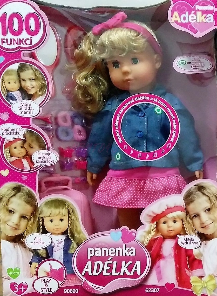 Panenka Adélka 100 funkcí