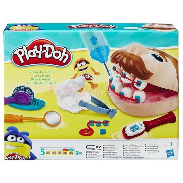 Hasbro PLAY-DOH Modelína Zubař