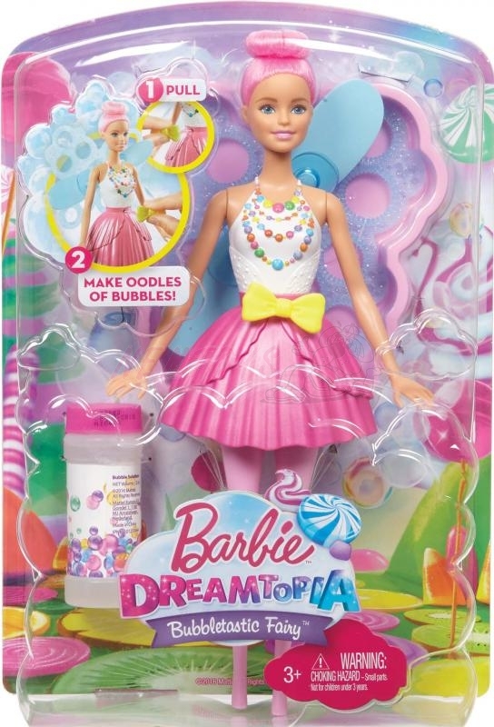 MATTEL Barbie bublinková víla 29 cm