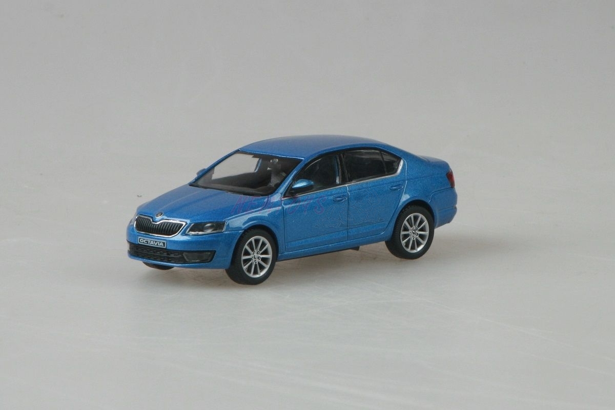 Škoda Octavia III (2012) 1:43 - Modrá Denim Metalíza