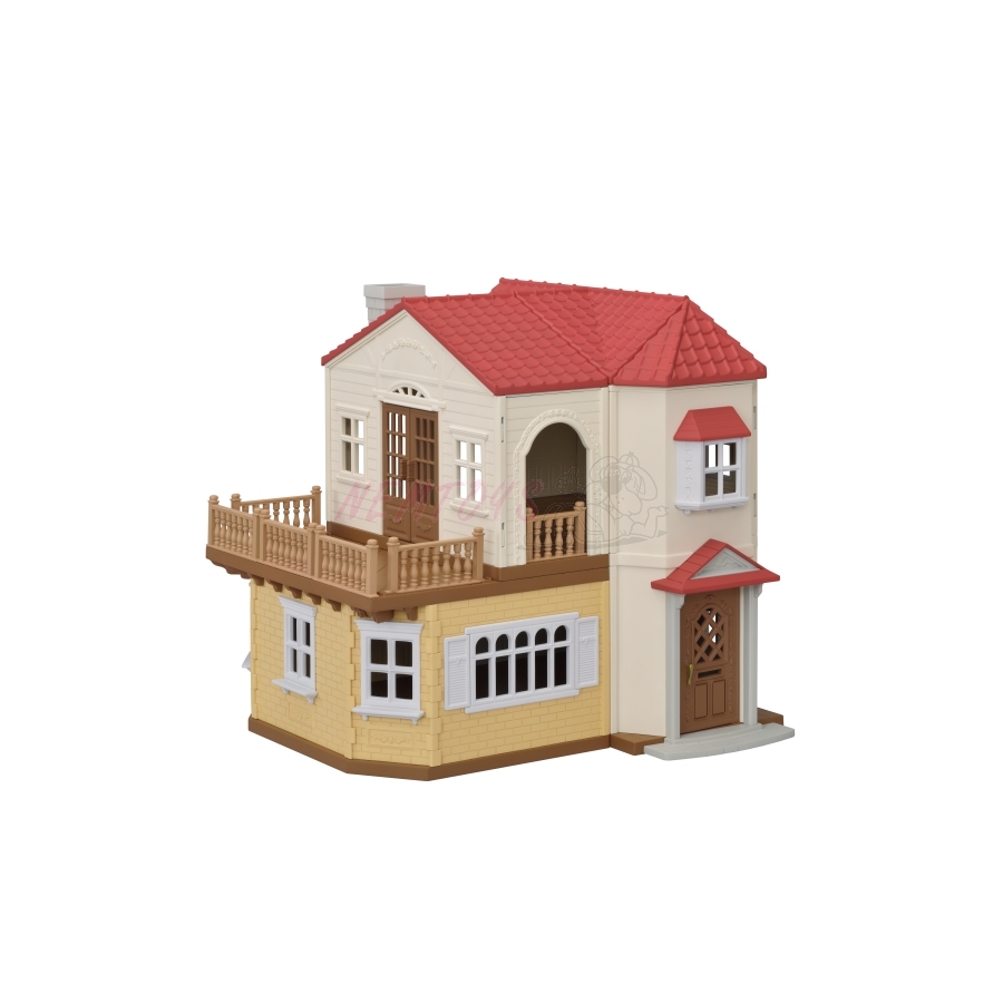 Sylvanian - Patrový dům s červenou střechou